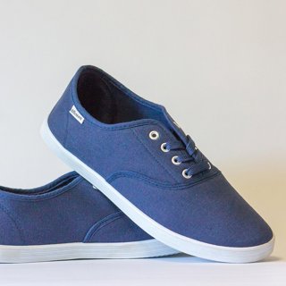 Canvas Plimsoll, Navy