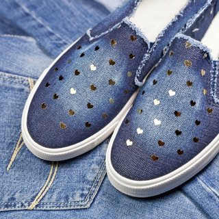 Denim Slip-on