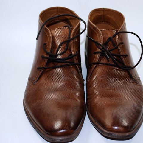 Leather Chukka, Brown