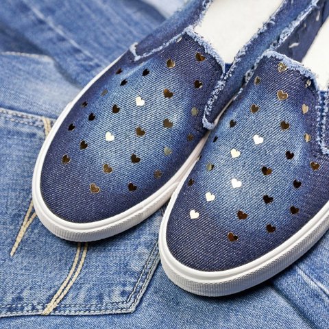 Denim Slip-on