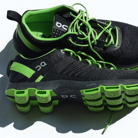 Night Runner, Black and Lime
